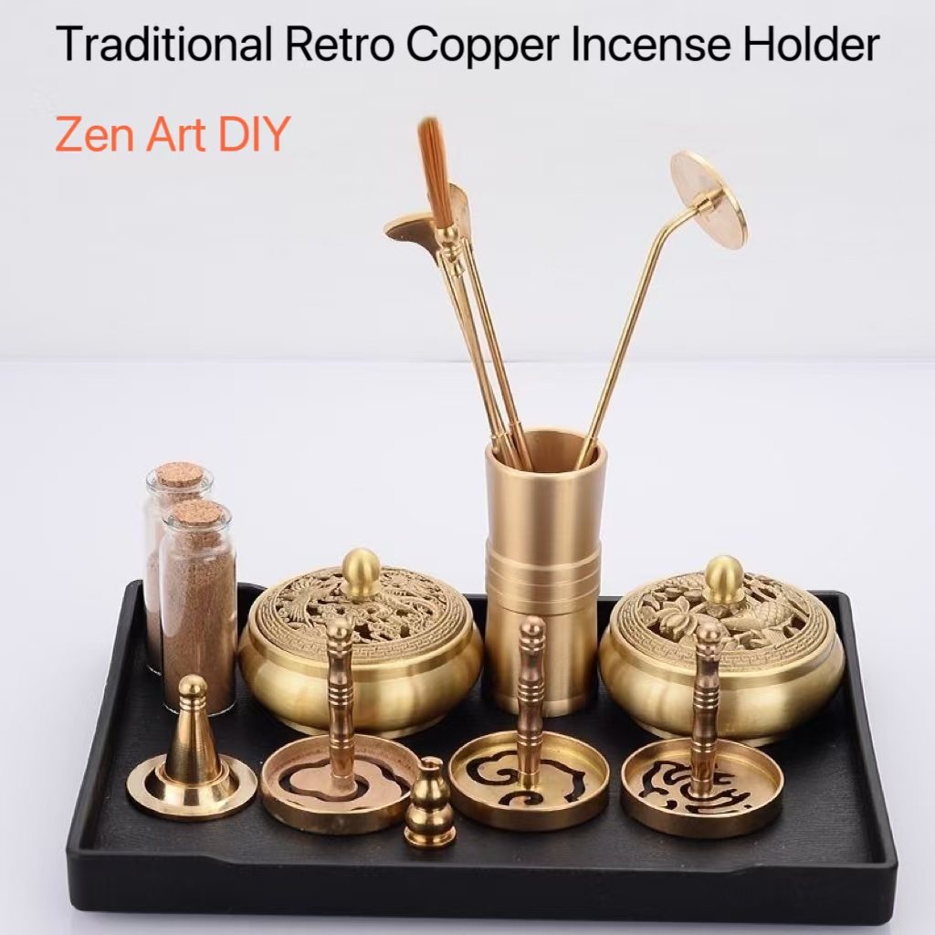 Xmas Home Fragrance - Conjunto de suporte de incenso de
