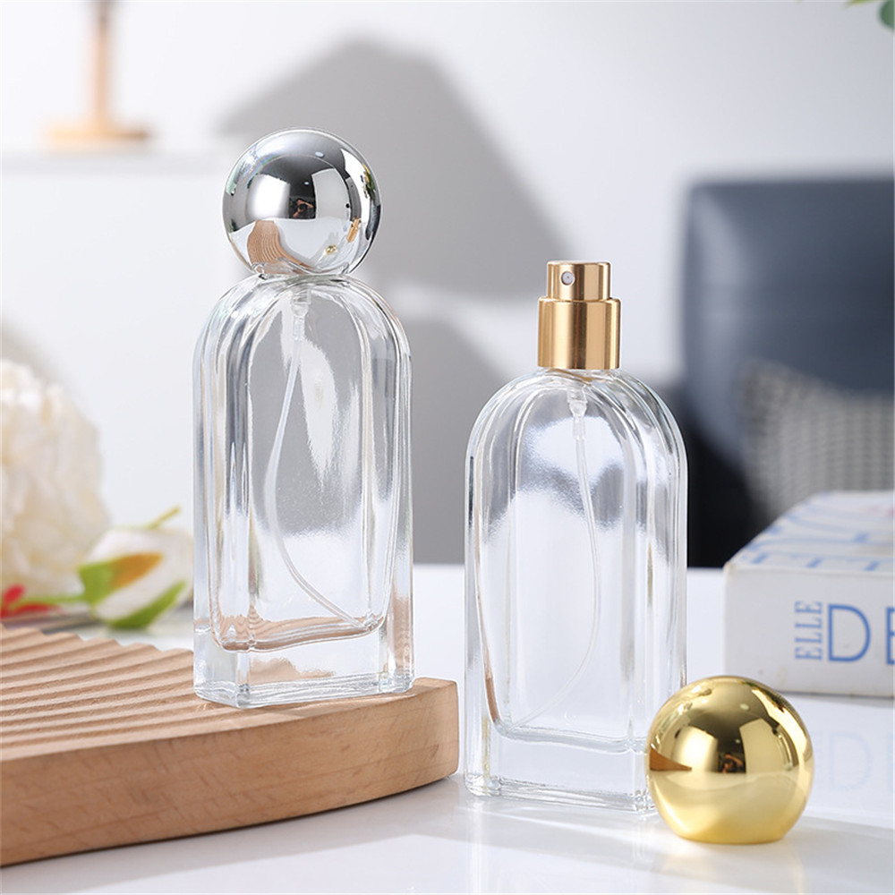 Home Fragrance Units - Frasco de spray transparente de vidro,