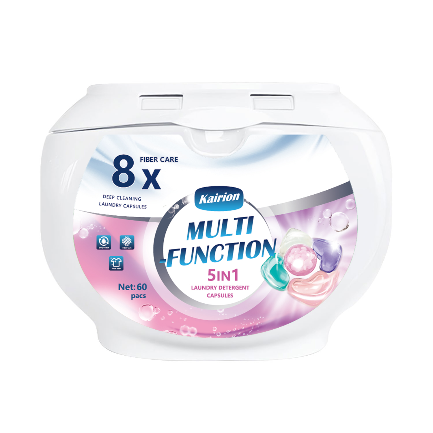 Home Fragrance Business - 60 Cápsulas de Detergente para Roupa