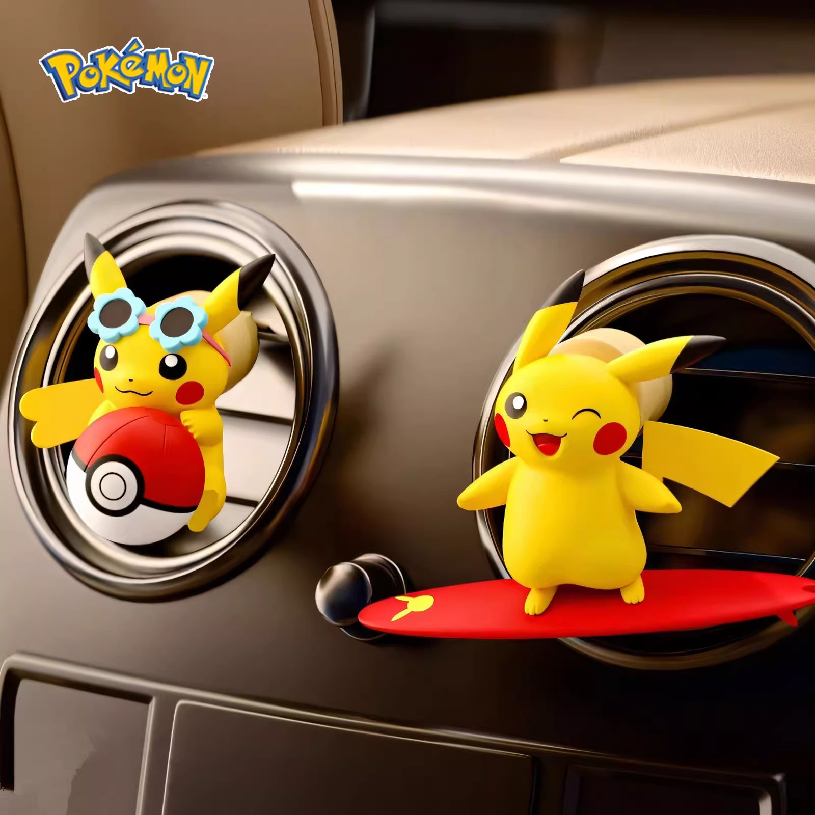 Anime pokemon pikachu figura d - Car Vent Diffuser avaliação e preço