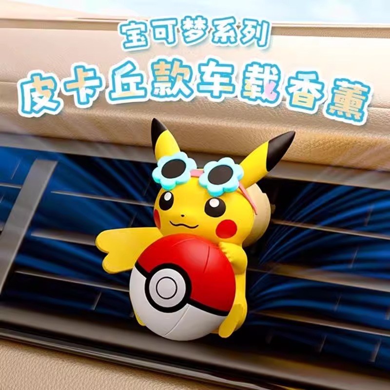 Anime pokemon pikachu figura d - Car Vent Diffuser avaliação e preço