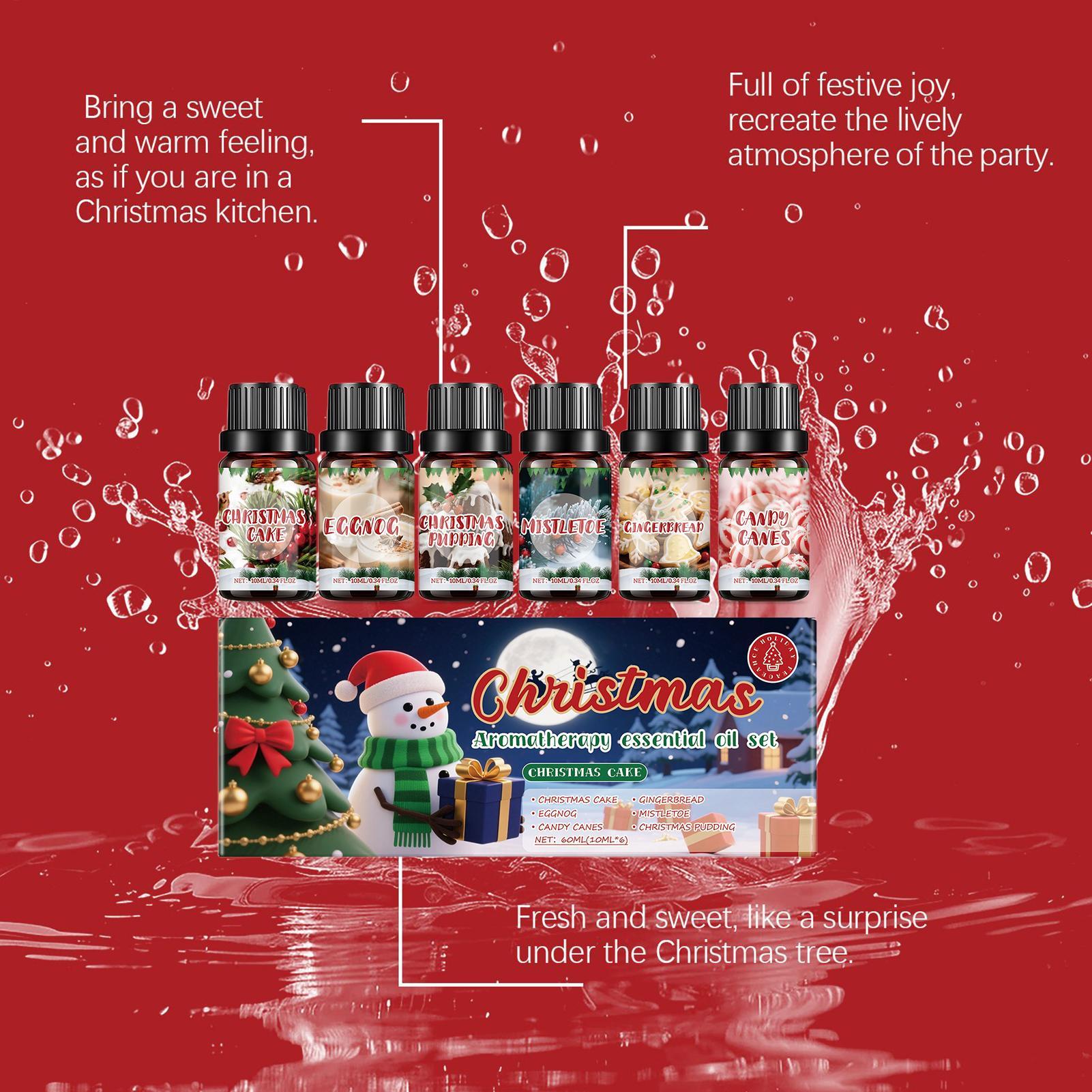 Conjunto de óleos de fragrânci - Xmas Home Fragrance avaliação e preço