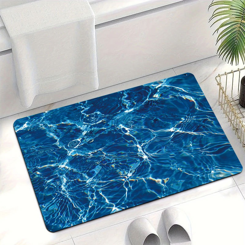 Azul oceano onda padrão tapete - Home Fragrance Ocean Breeze avaliação e preço