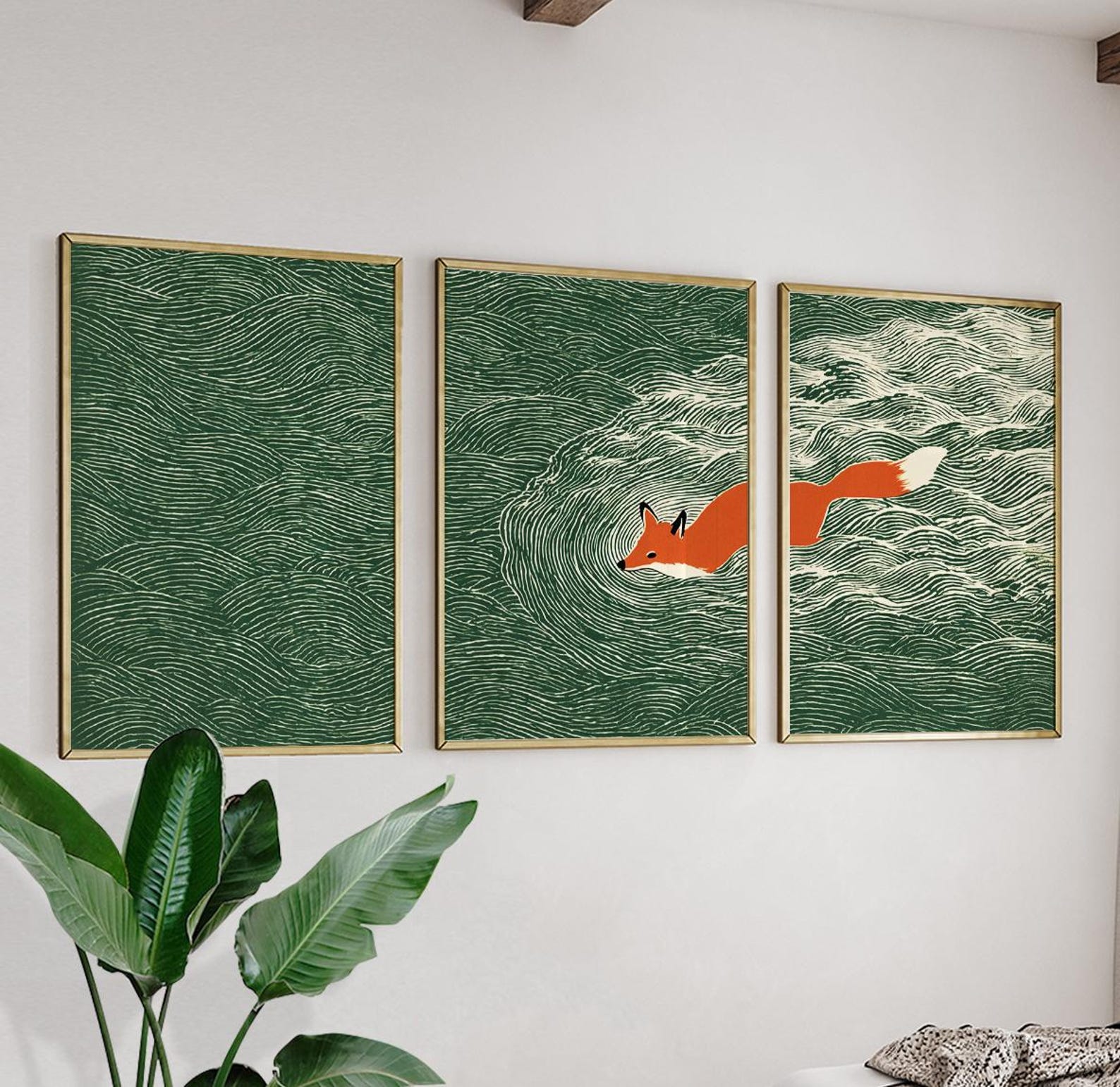 Conjunto de 3 Peças: Quadros D - Home Fragrance Ocean Breeze avaliação e preço